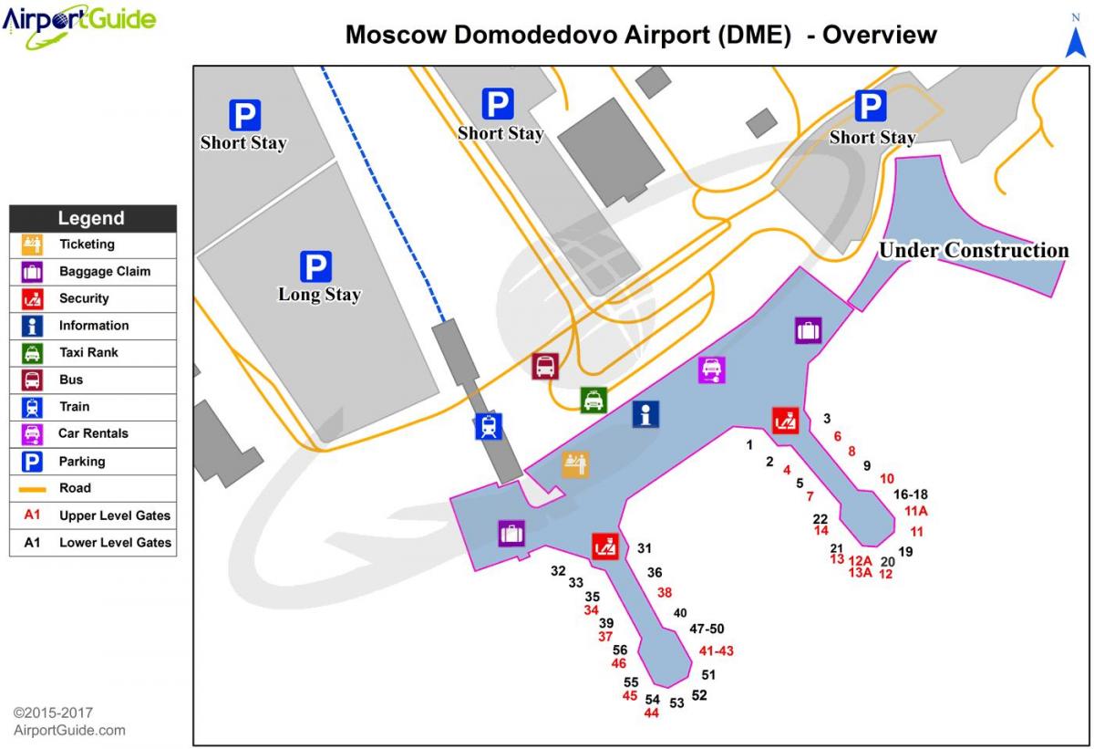 Domodedovo نقشہ