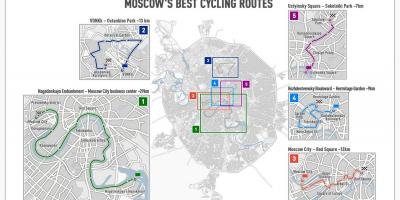 سے Moskva موٹر سائیکل کا نقشہ